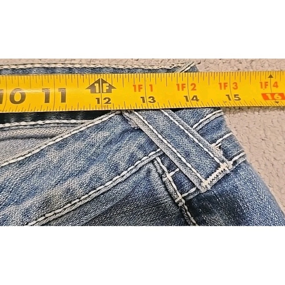 True Religion Big Joey T Size 29 Flared Y2K Women's 90's Jeans RN#112790 - Picture 8 of 14